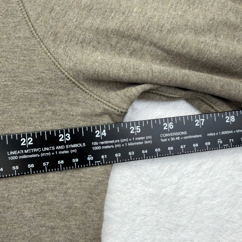 Polo Ralph Lauren Pullover Mens M Brown Quarter Zip Long Sleeve Cotton Pony Logo
